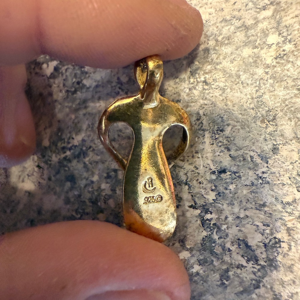 Elegant Gold Pendant